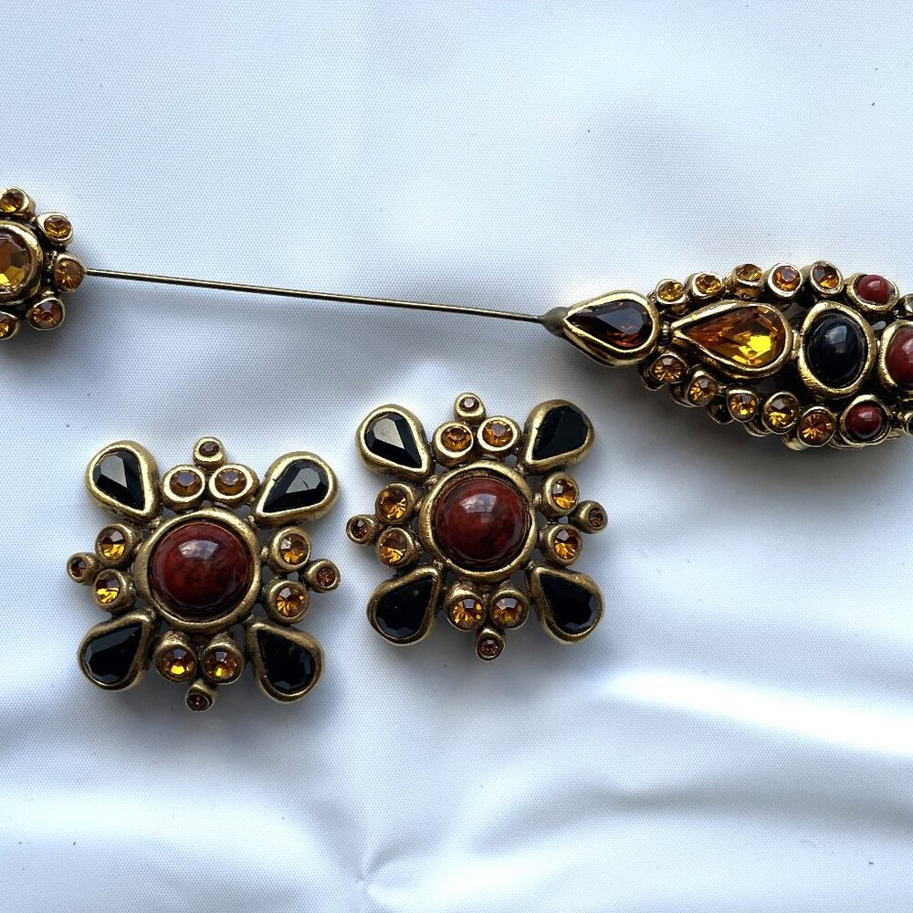 Vintge Jay Strongwater Stick Pin-unsigned - Picture 7 of 7